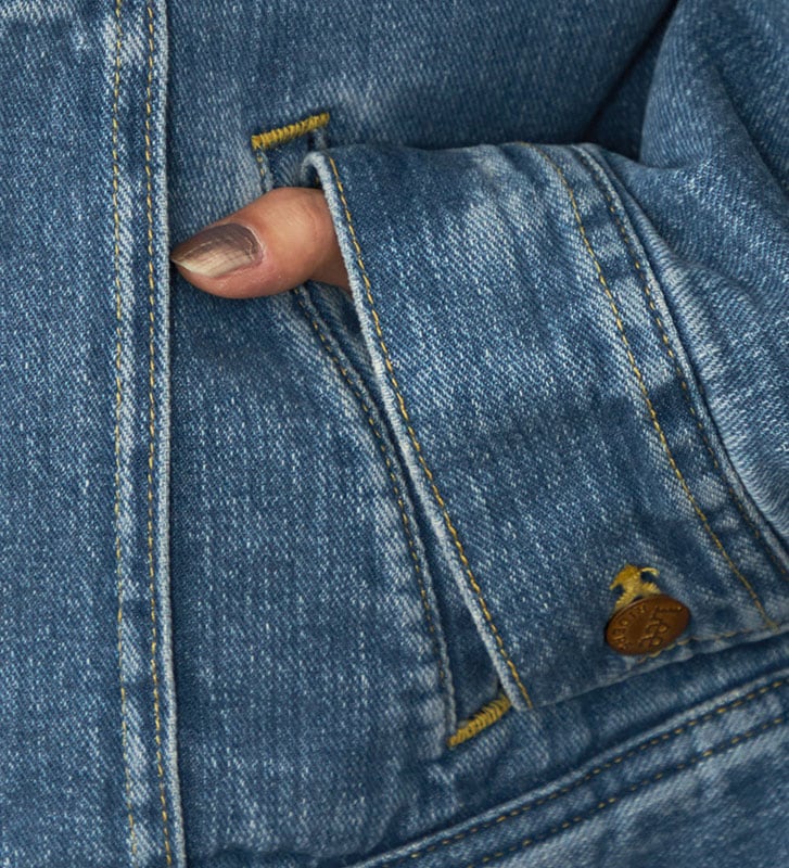 Lee リー レディース ボアストームライダー アウター コクーンシルエット LL8022