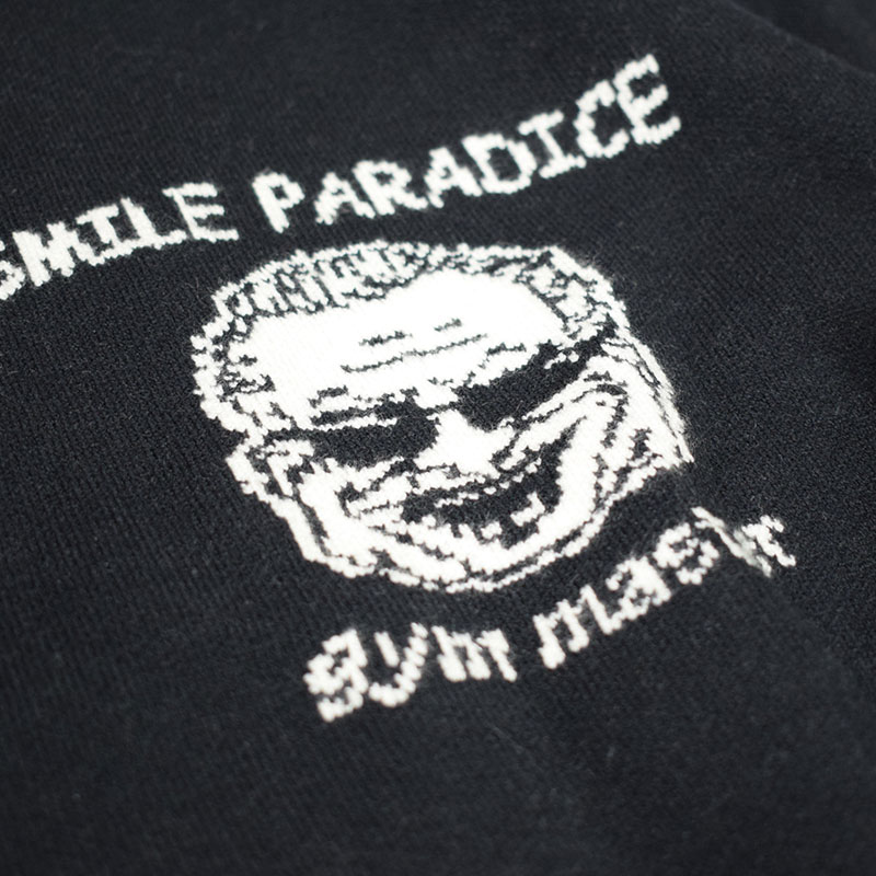 ジムマスター GYMMASTER ジャガードニットSMILE PARADICE クルーネック 421725