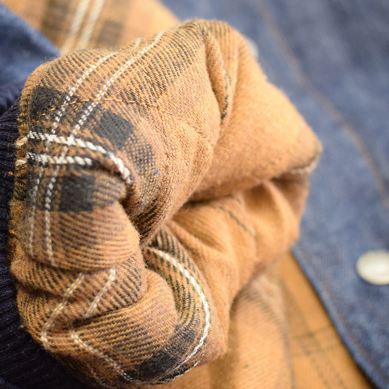 ジムマスター GYMMASTER 中ワタデニムショールカラージャケット 621768