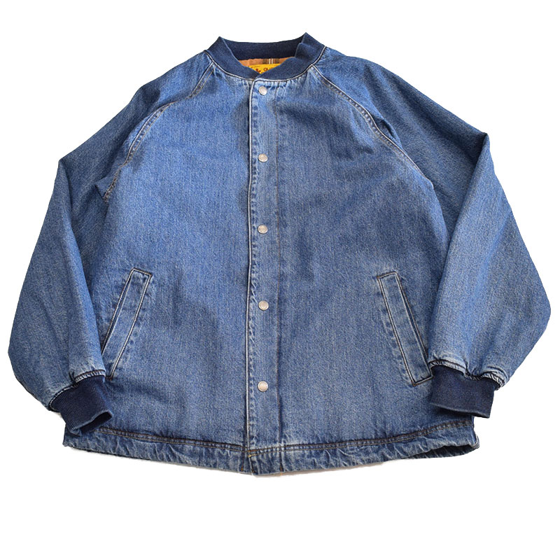 ジムマスター GYMMASTER 中ワタデニムショールカラージャケット 621768
