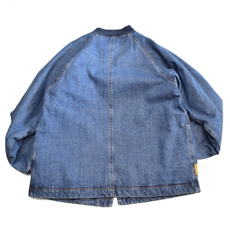 ジムマスター GYMMASTER 中ワタデニムショールカラージャケット 621768