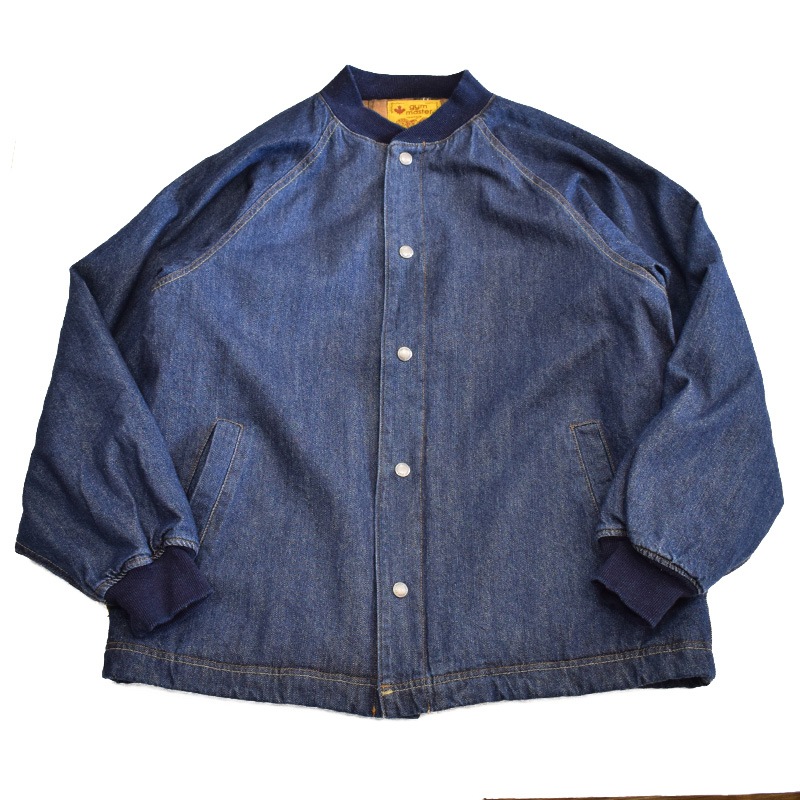 ジムマスター GYMMASTER 中ワタデニムショールカラージャケット 621768