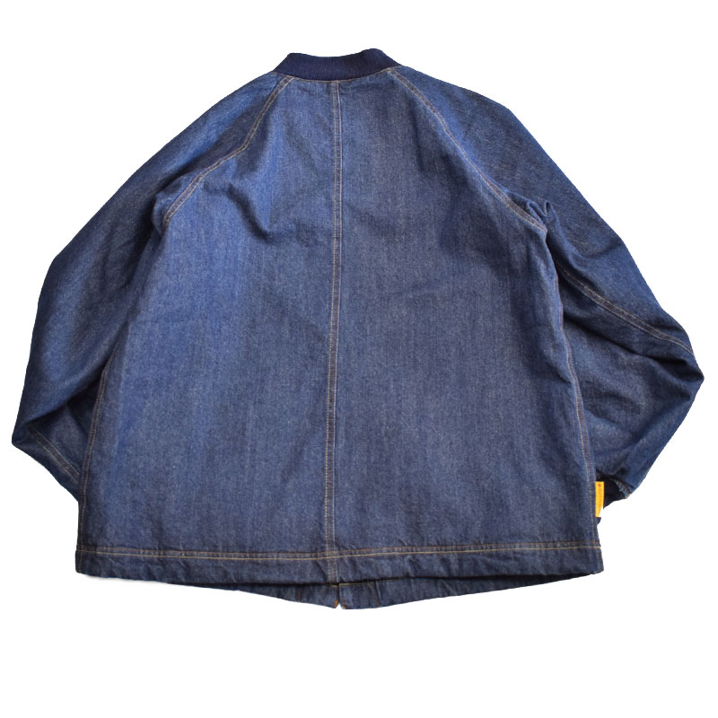 ジムマスター GYMMASTER 中ワタデニムショールカラージャケット 621768