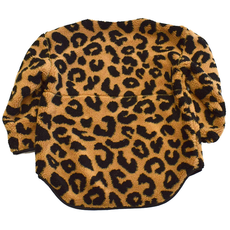 メ*2様 needles レオパード リバーシブル リブカラー ジャケット FK needles レオパード リバーシブル リブカラー ジャケット FK099