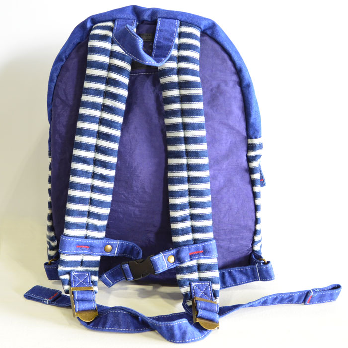 オーシャンアンドグラウンド BLUEBLUE リュックサック ヒッコリー 【お取り寄せ品3日～7日】