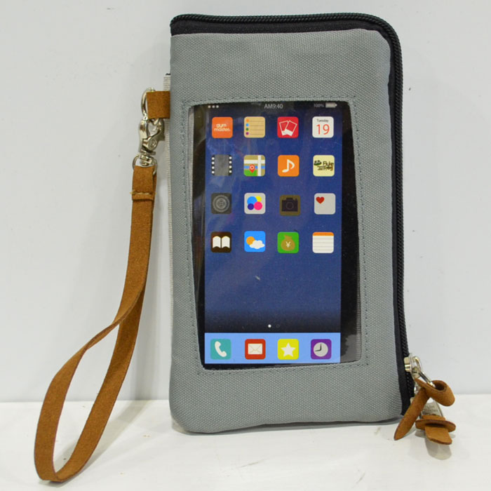 ジムマスター 2WAYスマホポーチ グレー G502395