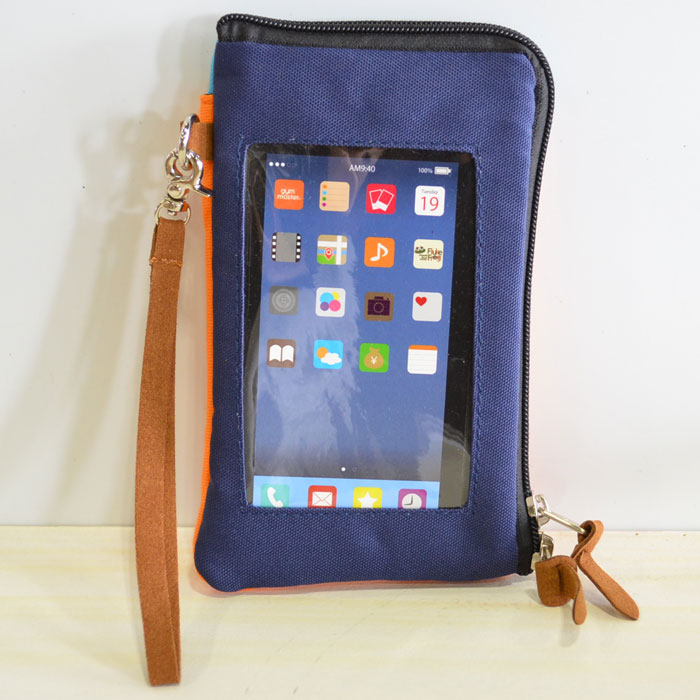 ジムマスター 2WAYスマホポーチ オレンジ G502395