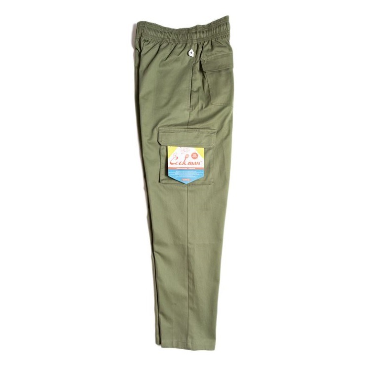 クックマン COOKMAN シェフパンツ カーゴパンツ カーキ