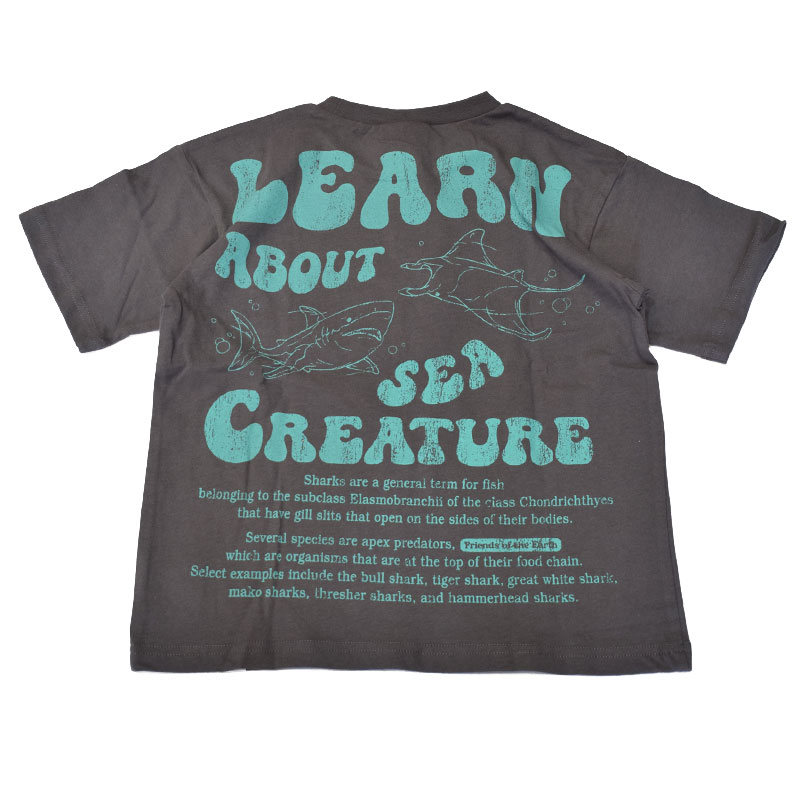 オフィシャルチーム クールタッチ海洋生物Tシャツ 1125420