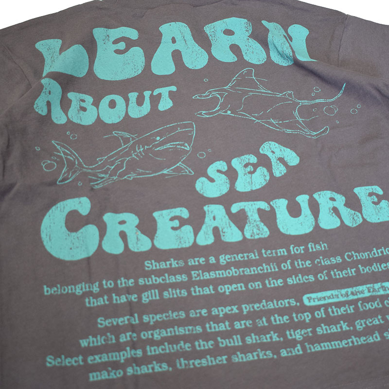 オフィシャルチーム クールタッチ海洋生物Tシャツ 1125420