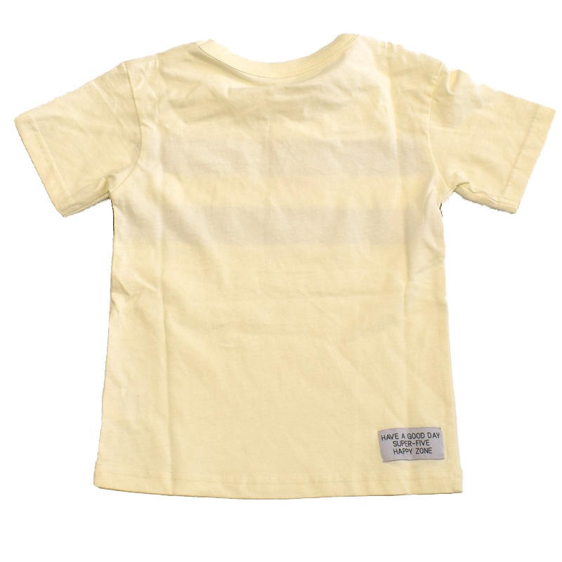 スーパーファイブ 配色ライン Tシャツ 421063