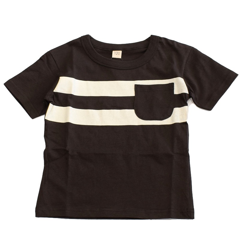 スーパーファイブ 配色ライン Tシャツ 421063