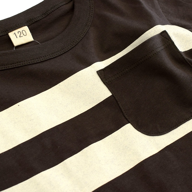 スーパーファイブ 配色ライン Tシャツ 421063