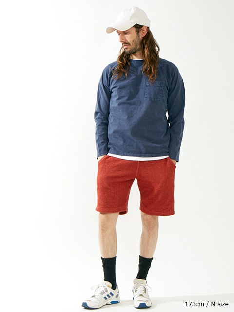 グッドオン GOODON ダブルパイルイージーショートパンツ クリーム