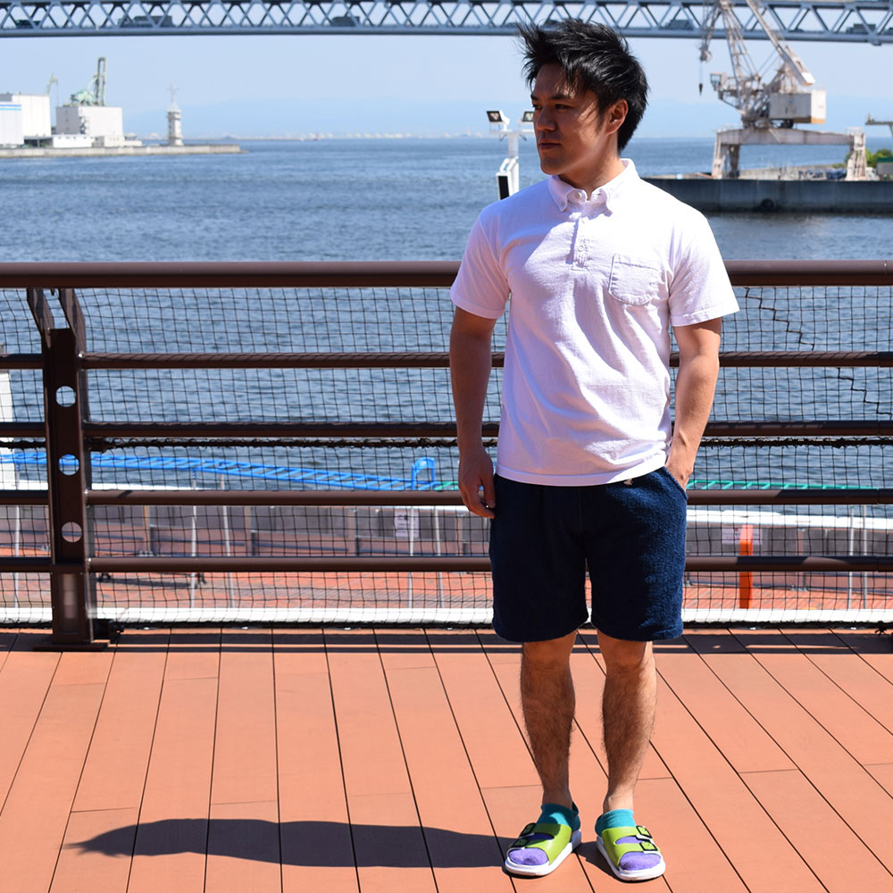 グッドオン GOODON ダブルパイルイージーショートパンツ クリーム