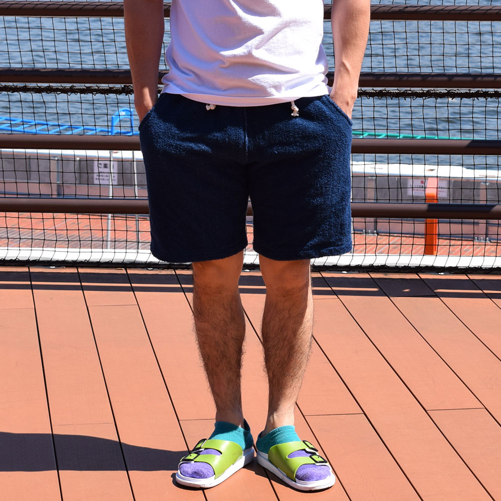 グッドオン GOODON ダブルパイルイージーショートパンツ クリーム