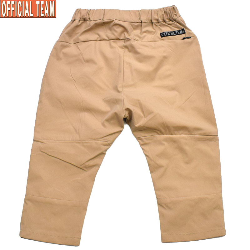 オフィシャルチーム PREMIUM ストレッチ ７分丈パンツ ベージュ