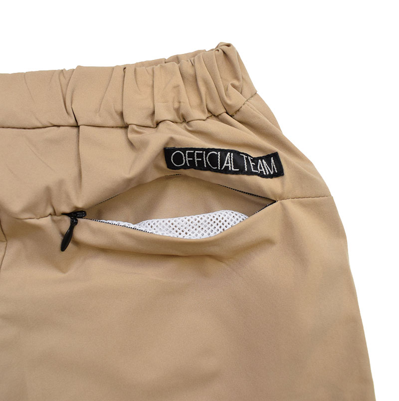 オフィシャルチーム PREMIUM ストレッチ ７分丈パンツ ベージュ