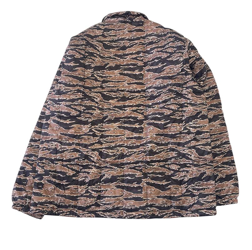 TAION タイオン ベーシック ダウンコーチジャケット タイガーカモ TAION-109CHJ