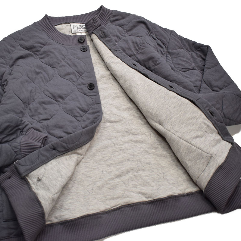 ジムマスター GYMMASTER ウェーブキルトボタンカーデ 433765