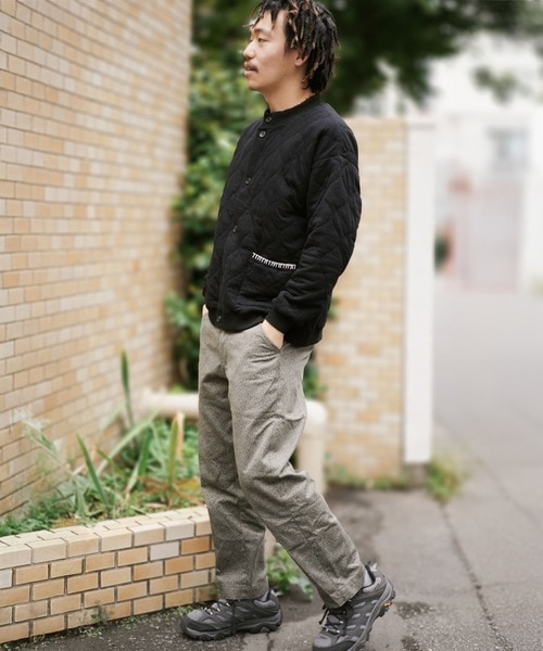 ジムマスター GYMMASTER ウェーブキルトボタンカーデ 433765