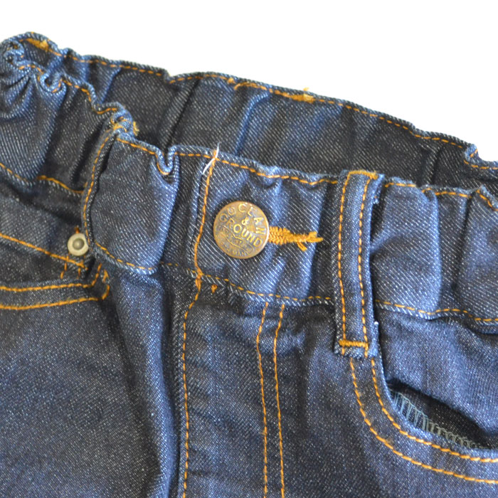 オーシャンアンドグラウンド テーパードデニムパンツ ワンウォッシュ 1327014
