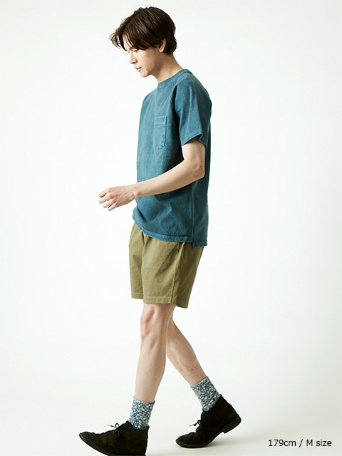 グッドオン GOODON ヘビージャージートラベルショーツ ナチュラル