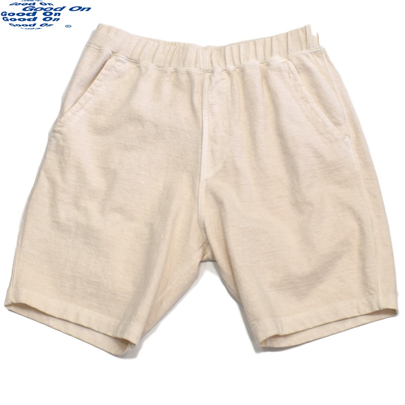 グッドオン GOODON ヘビージャージートラベルショーツ ナチュラル