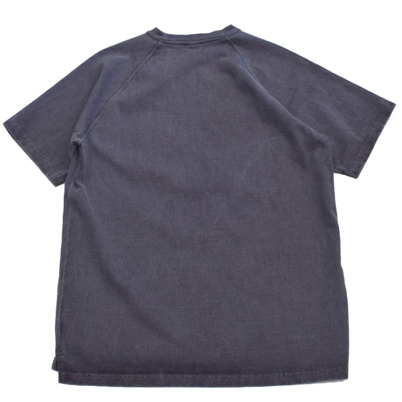 グッドオン GOODON ショートスリーブヘビーラグランポケットTシャツ P-ネイビー