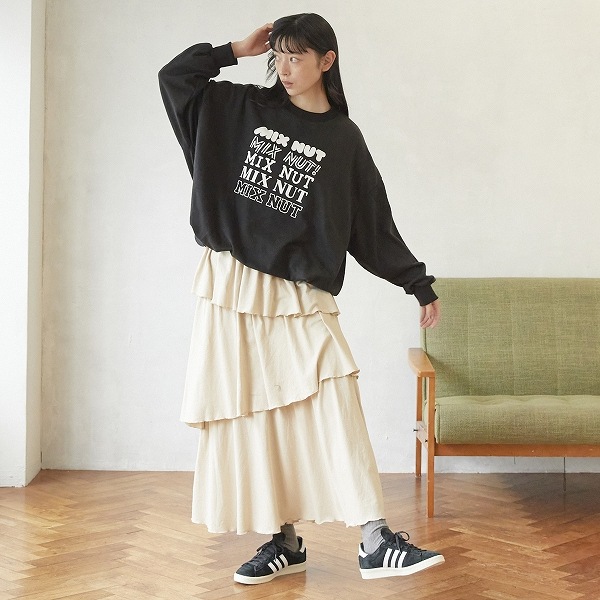 アンディニー undeny ティアードイージースカート 714201