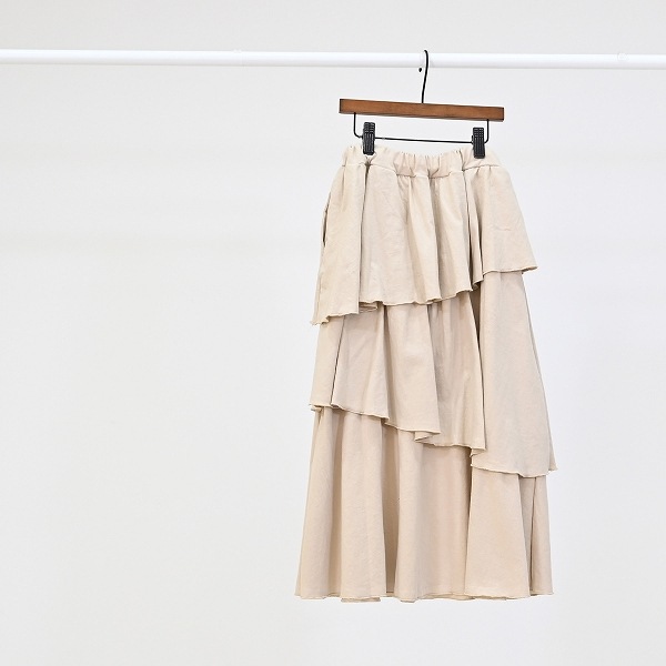 アンディニー undeny ティアードイージースカート 714201