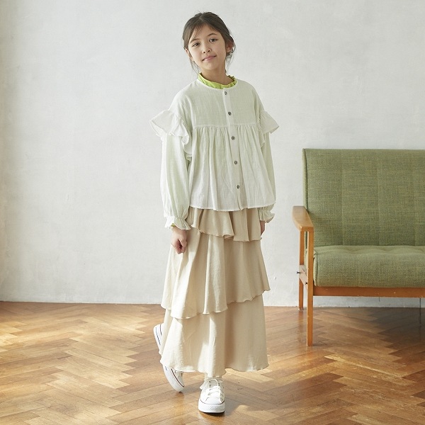 アンディニー undeny ティアードイージースカート 714201