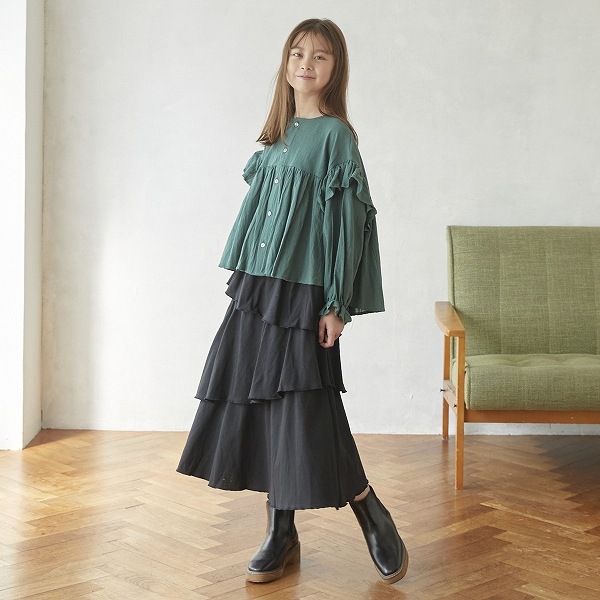 アンディニー undeny ティアードイージースカート 714201