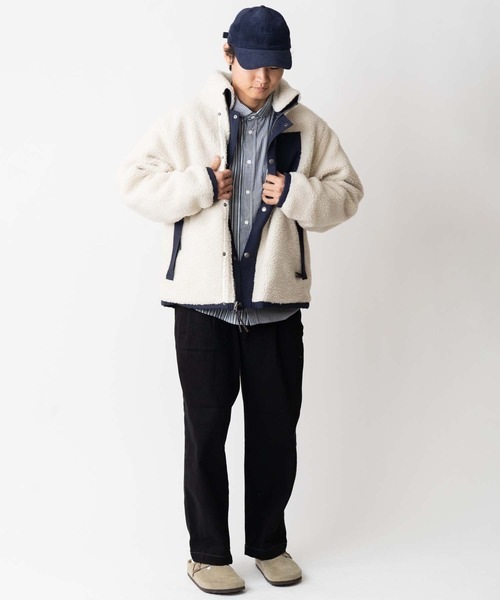 GYMMASTER ジムマスター リバーシブルマウンテンパーカー ライトベージュ 933609