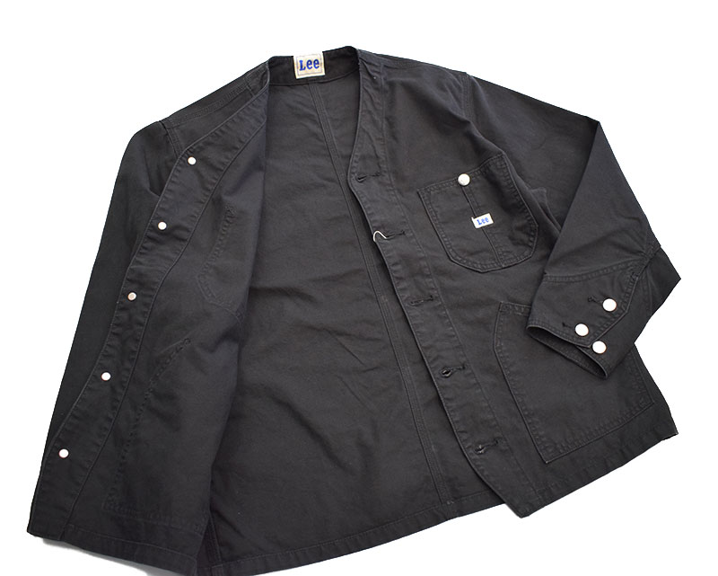 Lee リー レディース デニム エンジニアジャケット カバーオール ブラック LL6295