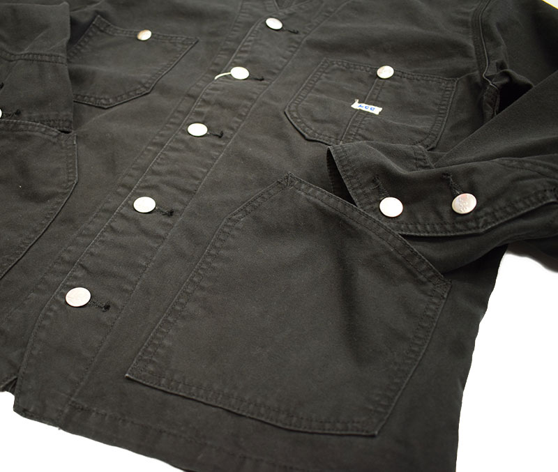 Lee リー レディース デニム エンジニアジャケット カバーオール ブラック LL6295