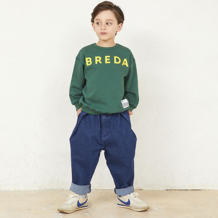 オフィシャルチーム デニムワイドタックパンツ 1222536