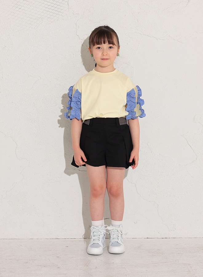 オーシャンアンドグラウンド サイドラップショートパンツ 4417214