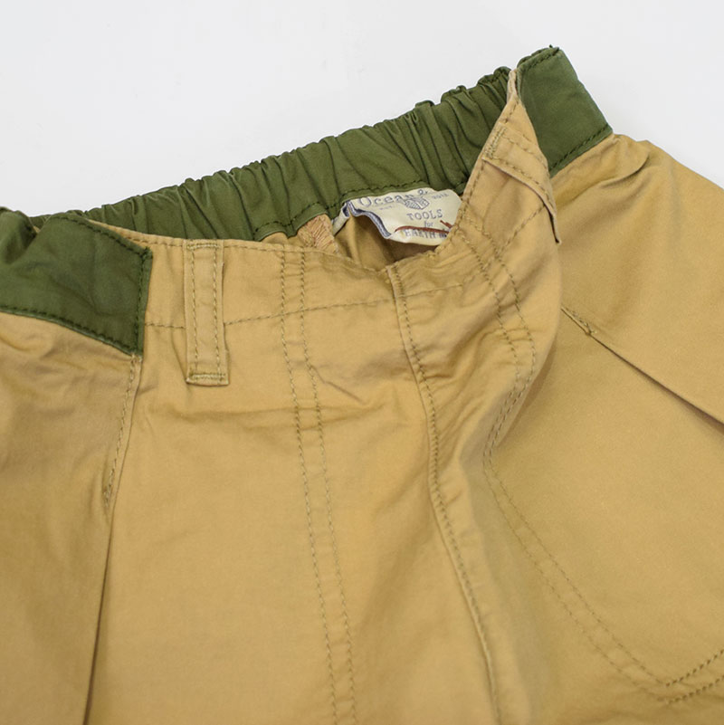 オーシャンアンドグラウンド サイドラップショートパンツ 4417214