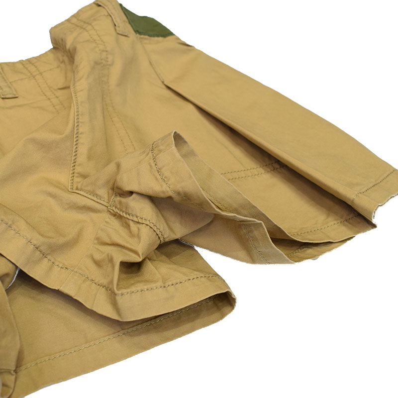 オーシャンアンドグラウンド サイドラップショートパンツ 4417214