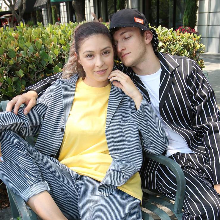 クックマン COOKMAN シェフパンツ ヒッコリー ネイビー 231-34806