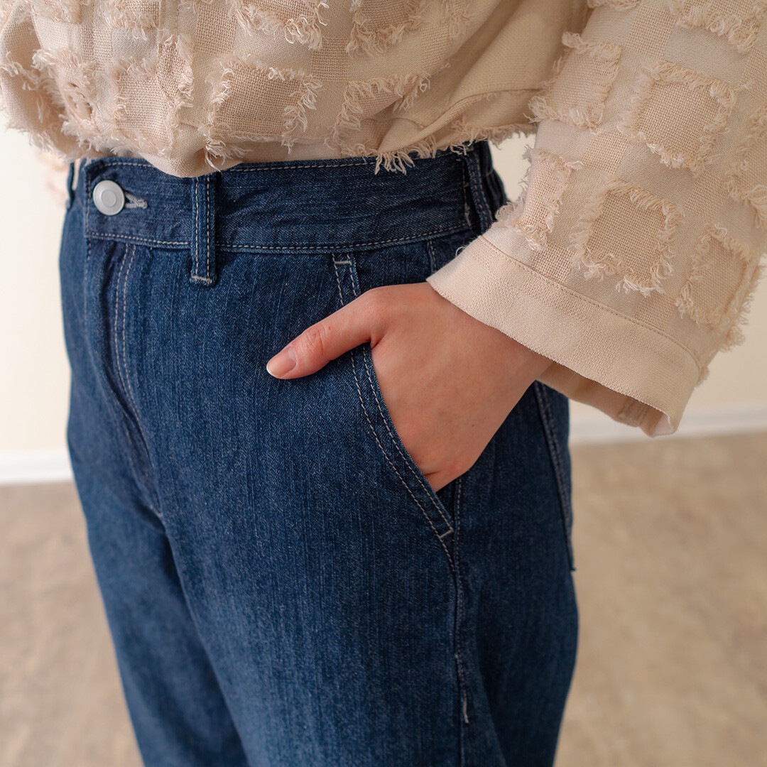 cotopone コトポーネ ユーズドデニムパンツ インディゴ CP25-a377