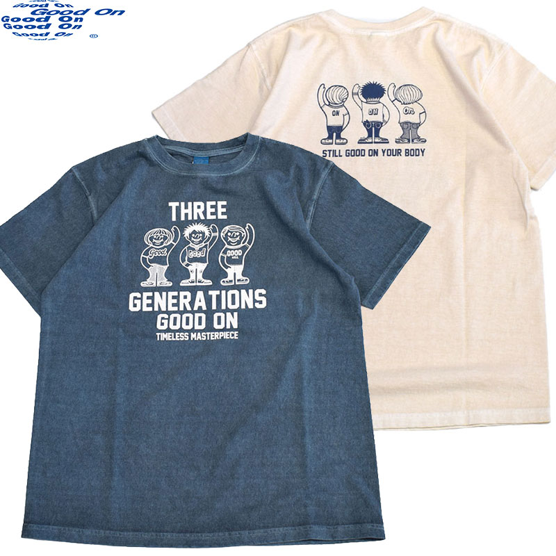 グッドオン GOODON THREE GENERATION SS Tシャツ OLSS1241