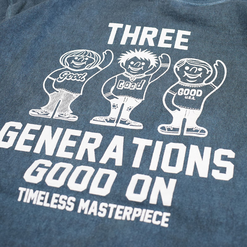 グッドオン GOODON THREE GENERATION SS Tシャツ OLSS1241