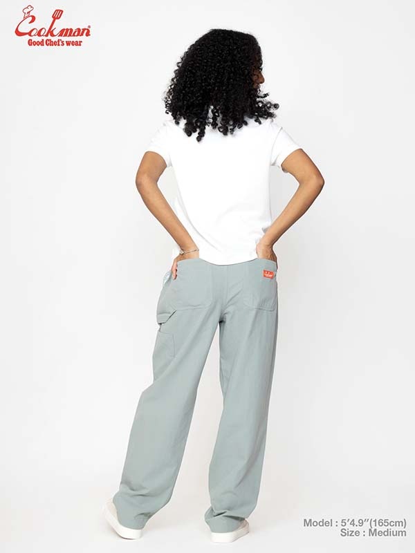 クックマン COOKMAN カーペンターズパンツ シェフパンツ キャンバス スティルウォーター 231-61841