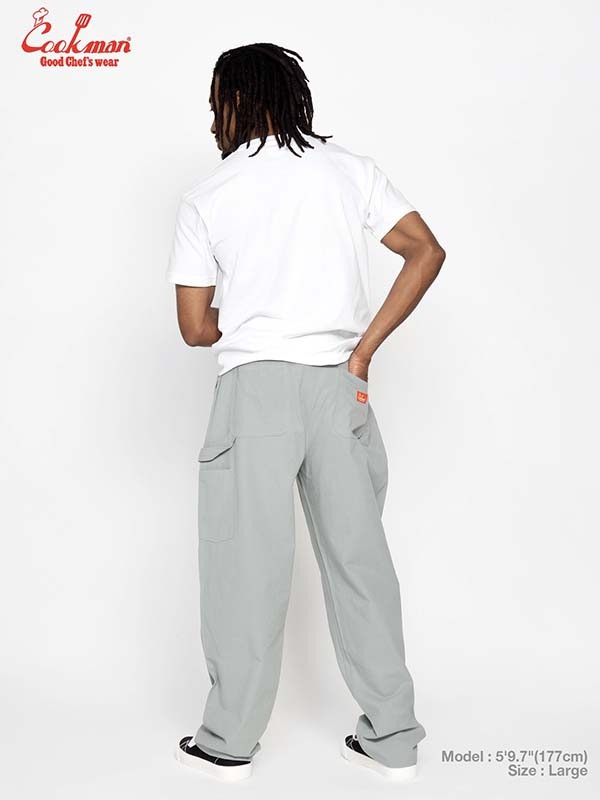 クックマン COOKMAN カーペンターズパンツ シェフパンツ キャンバス スティルウォーター 231-61841