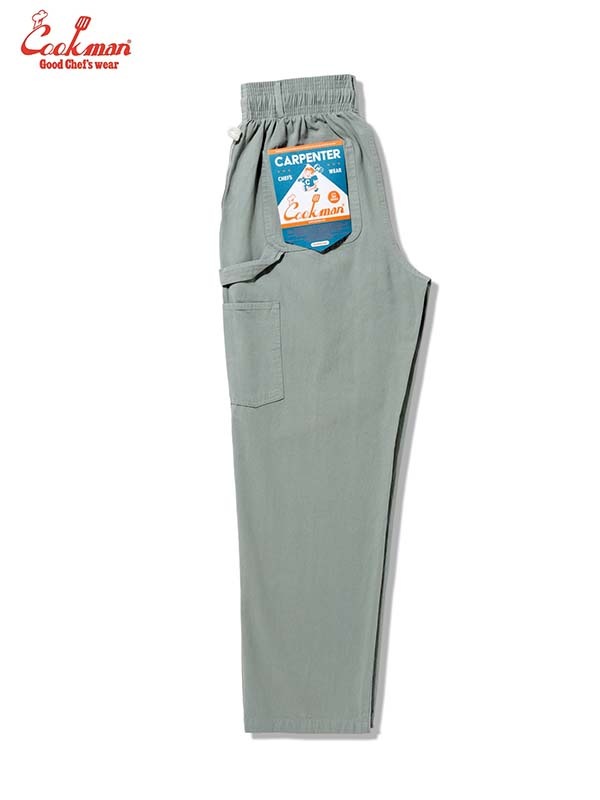 クックマン COOKMAN カーペンターズパンツ シェフパンツ キャンバス スティルウォーター 231-61841