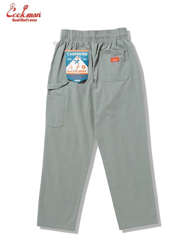 クックマン COOKMAN カーペンターズパンツ シェフパンツ キャンバス スティルウォーター 231-61841