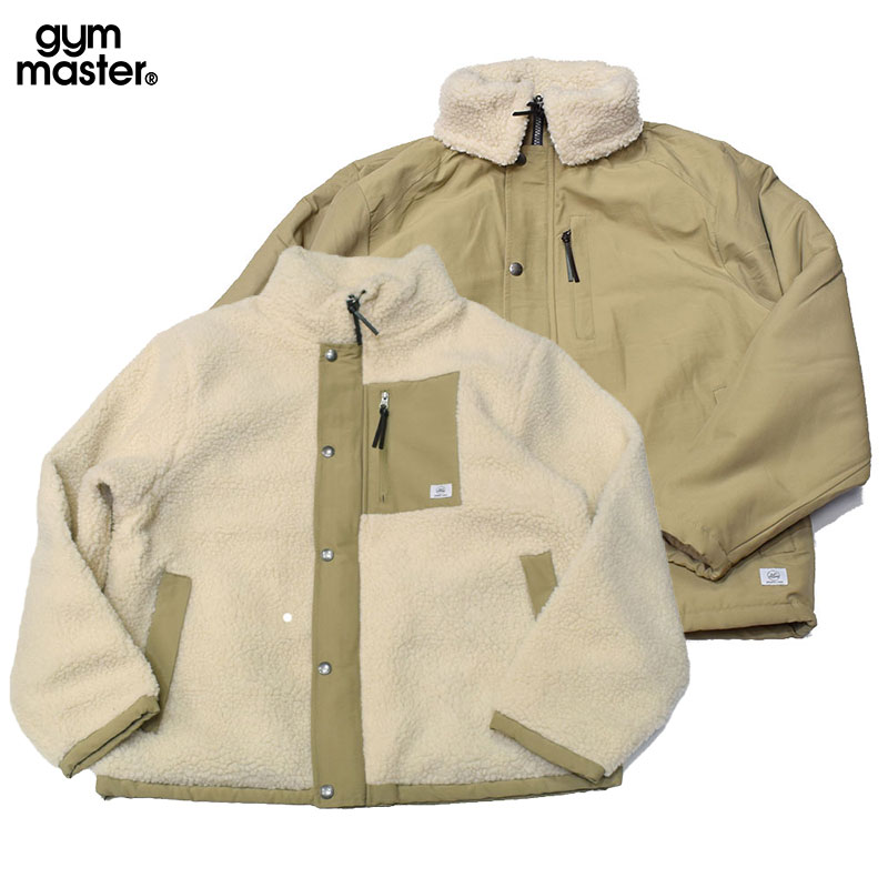 GYMMASTER ジムマスター リバーシブルマウンテンパーカー オフホワイト 933609