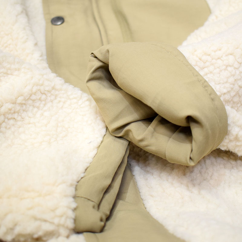 GYMMASTER ジムマスター リバーシブルマウンテンパーカー オフホワイト 933609